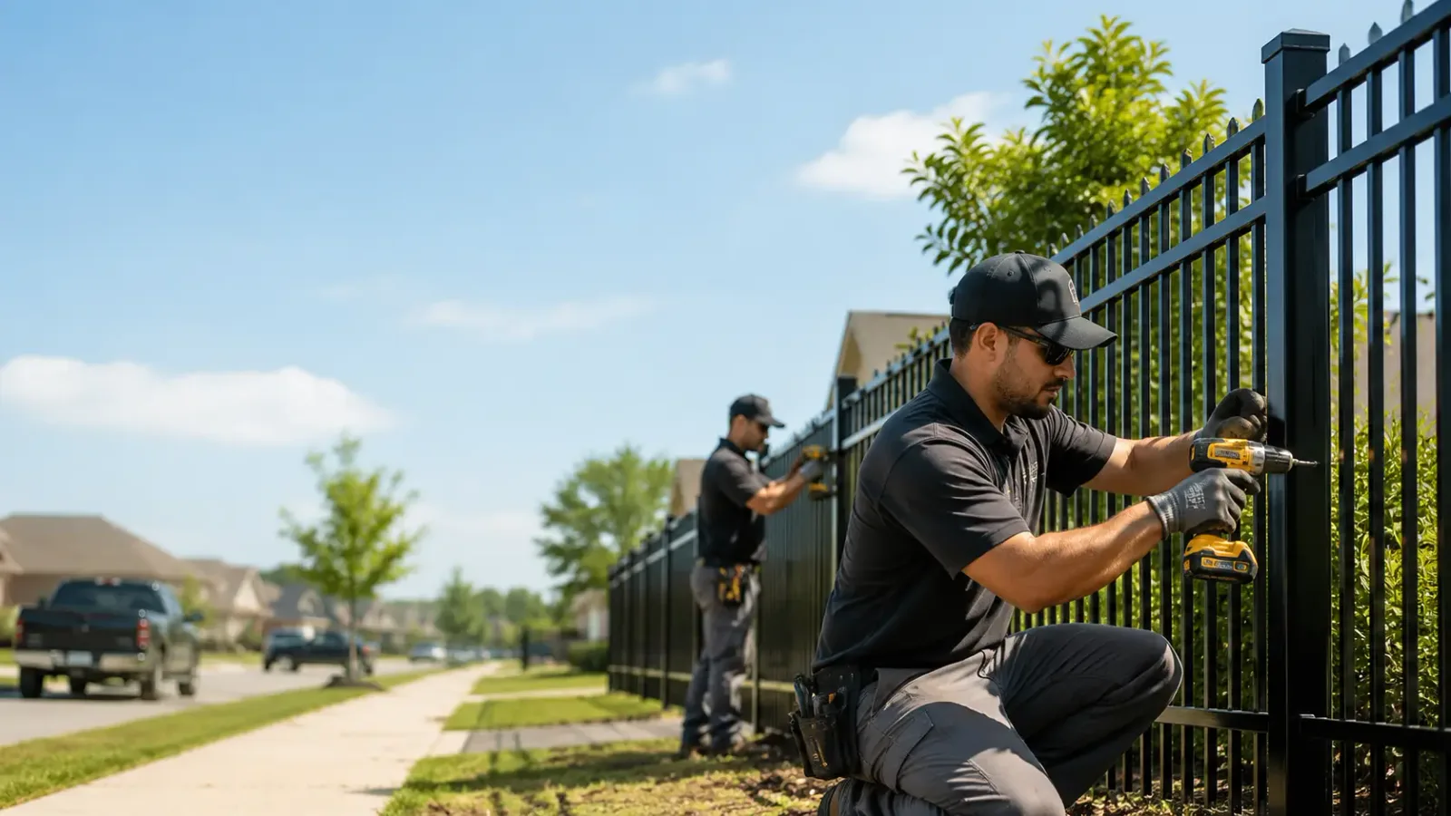 Metal Fence Installation in Halltown, MO